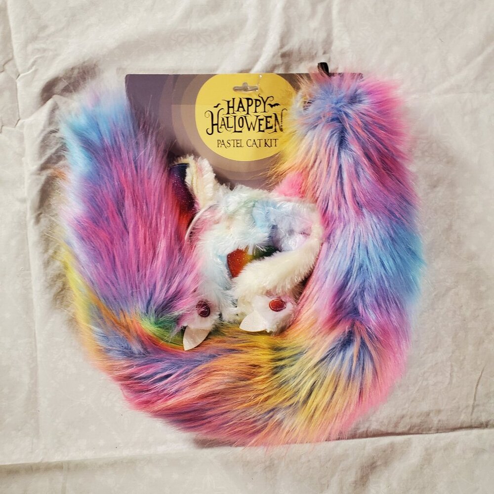Halloween Unicorn Kitty Cosplay Head Dress Set